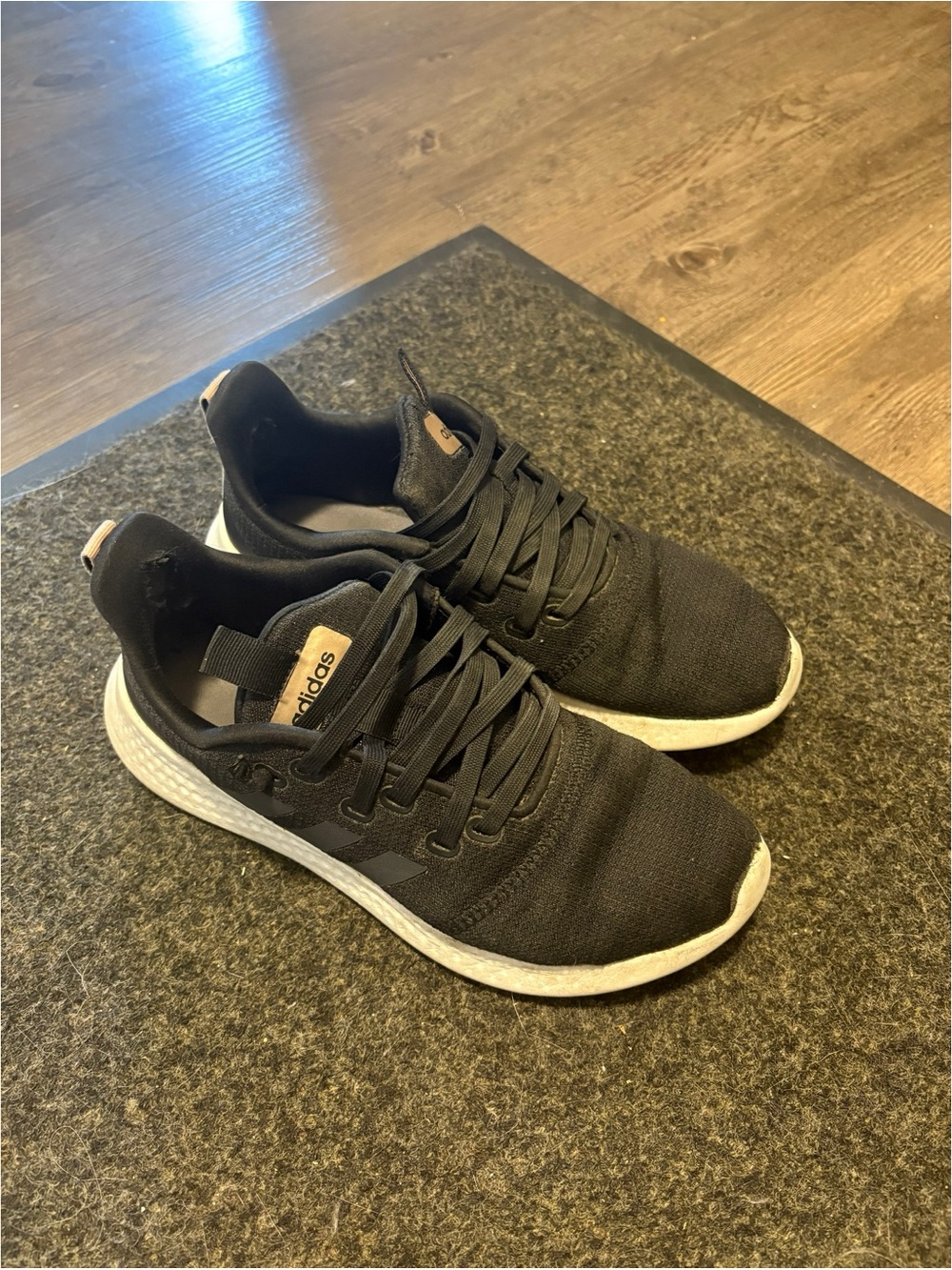 Adidas woman’s Black Running Sneakers